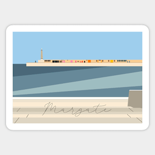 Margate Harbour Pier Sticker